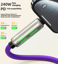 240W 4-in-1 Fast Charging Cable