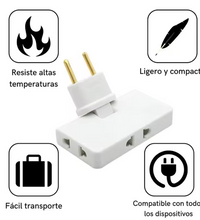 3-Way Power Plug Adapter